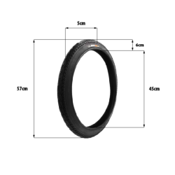 Pneu 22x1.95 (47-457) Chaoyang – Trottinette électrique