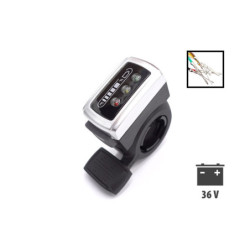 Gachette Accelerateur Indicateur Batterie 36v – Trottinette électriq