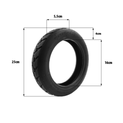 Pneu 250x54 Tubeless Xiaomi Scooter 4 – Trottinette électrique