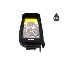 Sacoche 0,6l et Support Téléphone Etanche Rotatif – Trottinette élec