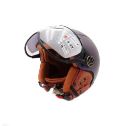 Casque Jet Frv Bleu Mat Caméléon (taille xs à Xxl) – Trottinette éle