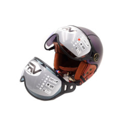 Casque Jet Frv Bleu Mat Caméléon (taille xs à Xxl) (xs) – Trottinett