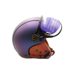 Casque Jet Frv Bleu Mat Caméléon (taille xs à Xxl) (xl) – Trottinett