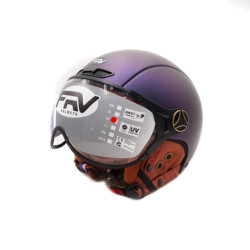 Casque Jet Frv Bleu Mat Caméléon (taille xs à Xxl) (m) – Trottinette