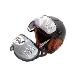 Casque Jet Frv Vert Mat Caméléon (taille xs à Xxl) (xl) – Trottinett