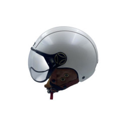 Casque Jet Frv Blanc Brillant (taille xs à Xxl) – Trottinette électrique