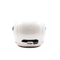 Casque Jet Frv Blanc Brillant (taille xs à Xxl) (m) – Trottinette él