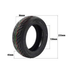 Pneu 10x3.00-6 Cst Tubeless Avec Gel Anti Crevaison Dualtro - PN-157