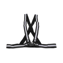 Gilet Signalisation Bandes Reflechissantes – Noir – Trottinette élec