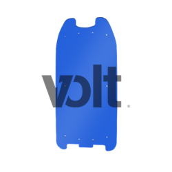 CARBON REVO DOUBLURE DE DECK 3MM BABY BLUE - DUALTRON 1/RAPTOR