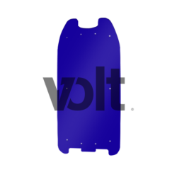 CARBONREVO DOUBLURE DE DECK 3MM BLUE - DUALTRON 1/RAPTOR