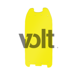 CARBON REVO DOUBLURE DE DECK 3MM JAUNE - DUALTRON 1/RAPTOR