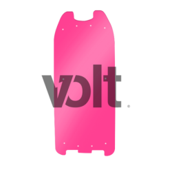 CARBON REVO DOUBLURE DE DECK 3MM ROSE TRANSLUCIDE - DUALTRON 2