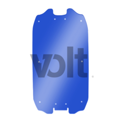CARBON REVO DOUBLURE DE DECK 3MM BLEU TRANSLUCIDE - DUALTRON ULTRA
