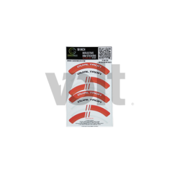 CARBON REVO STICKER JANTES ROUGE ET BLANC - DUALTRON 1/2/3