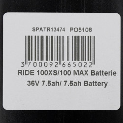 Batterie 36V 7.5Ah Urbanglide 100XS / 100S / 100MAX / 100 PRO2 / 350