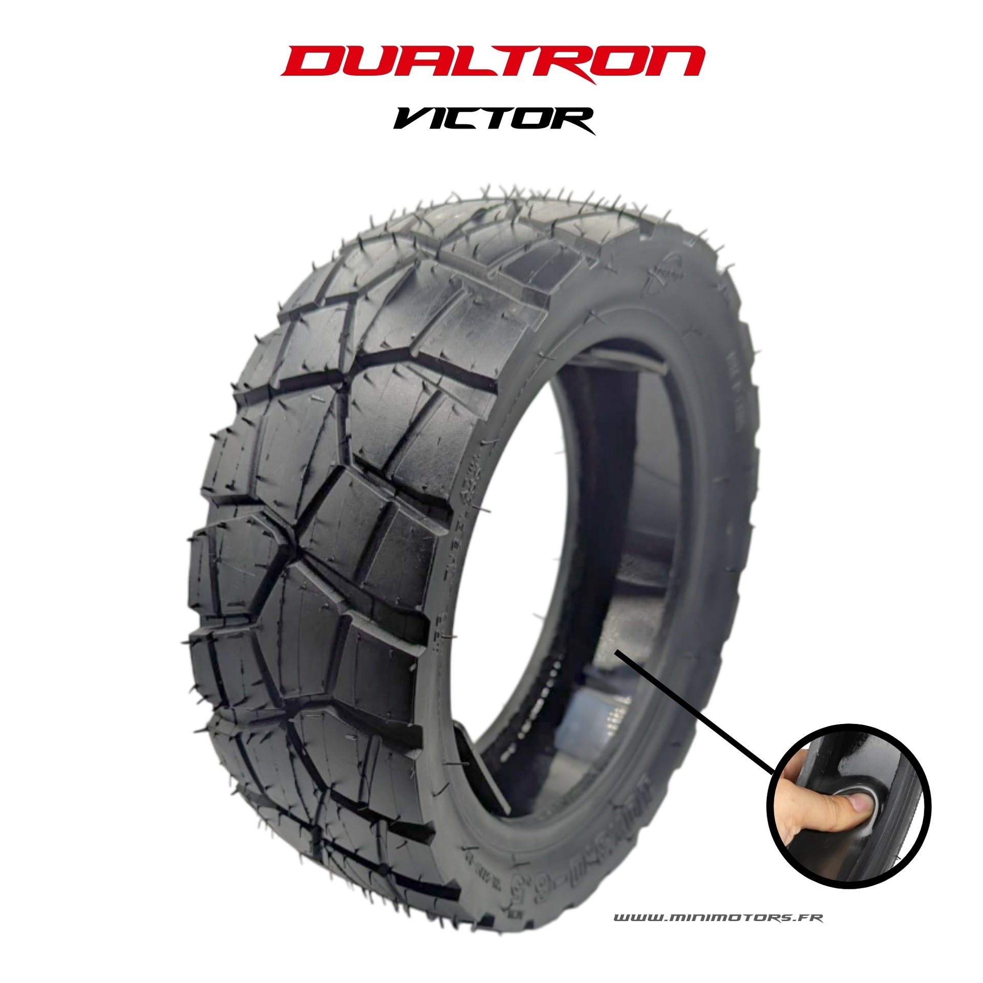 DUALTRON VICTOR 2024 & VICTOR L +2024 & VICTOR LTD | PNEU ANTI-CREVA