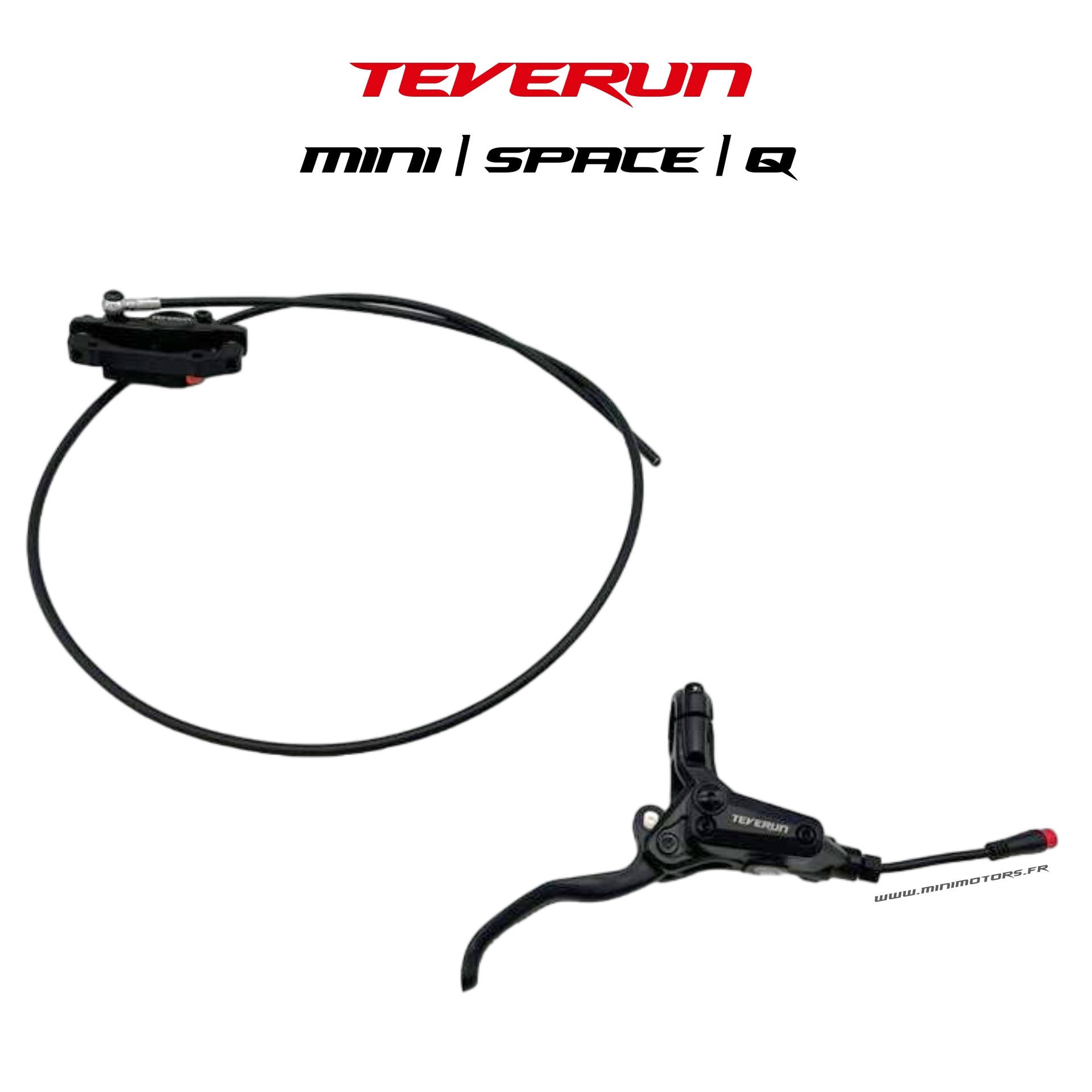 TEVERUN FIGHTER MINI & SPACE & MINI Q | KIT COMPLET DE FREIN HYDRAUL