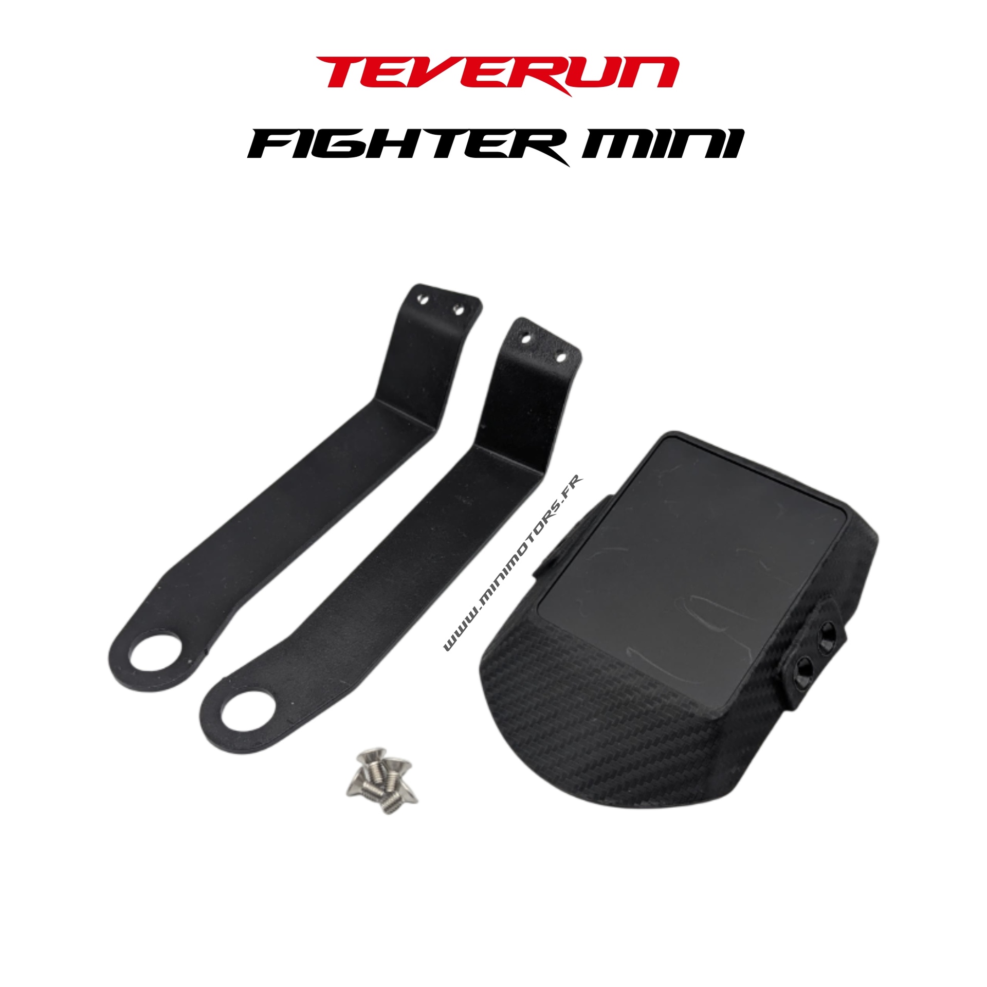 TEVERUN FIGHTER MINI & ECO & PRO | SUPPORT PLAQUE DIMMATRICULATION