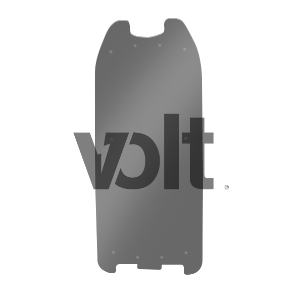 CARBON REVO DOUBLURE DE DECK 3MM NOIR TRANSLUCIDE - DUALTRON 2 pour CarbonRevo | M365 France