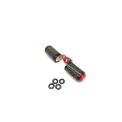 CARBON REVO SUPPORT DE PHARE ARRIERE (PAIRE) - NINEBOT pour Accessoires Trottinettes | M365 France