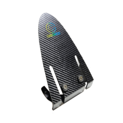 CARBON REVO GARDE BOUE ARRIERE (RONDELLES NOIRES) - DUALTRON SPIDER pour Accessoires | M365 France