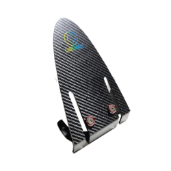 CARBON REVO GARDE BOUE ARRIERE (RONDELLES ROUGES) - DUALTRON SPIDER pour CarbonRevo | M365 France