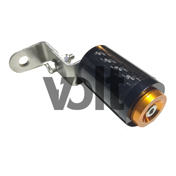 CARBON REVO SUPPORT DE FEUX ARRIÈRE ORANGE - 1 PAIRE - UNIVERSEL pour CarbonRevo | M365 France