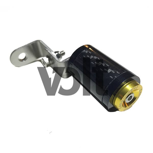 CARBON REVO SUPPORT DE FEUX ARRIÈRE JAUNE - 1 PAIRE - UNIVERSEL pour CarbonRevo | M365 France