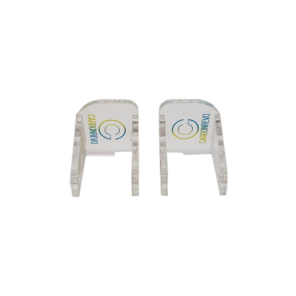 CARBONREVO CACHE LED AVANT TRANSPARENT - PAIRE - DUALTRON RAPTOR/1/2/ULTRA pour Ultra 1 | M365 France