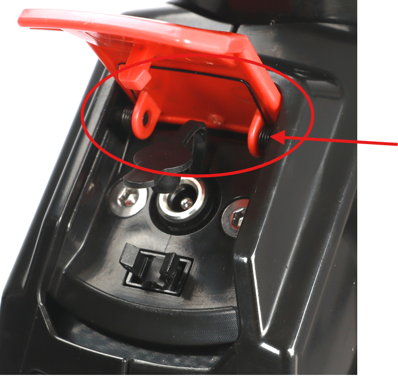 RESSORT CACHE PORT DE CHARGE pour Dolphin 15Ah | M365 France