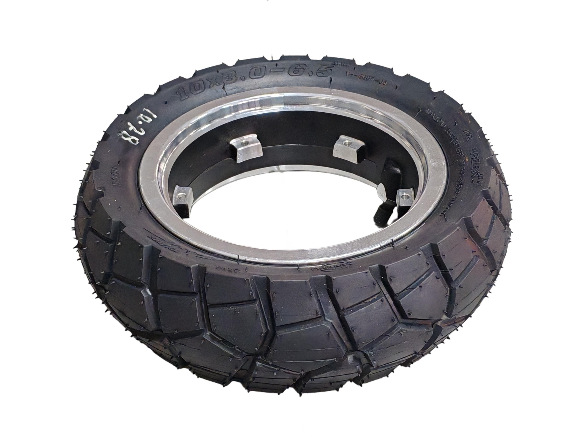 ROUE COMPLET AR (JANTE + PNEU ANTI CREVAISON ) pour Victor 24Ah 2024 | M365 France