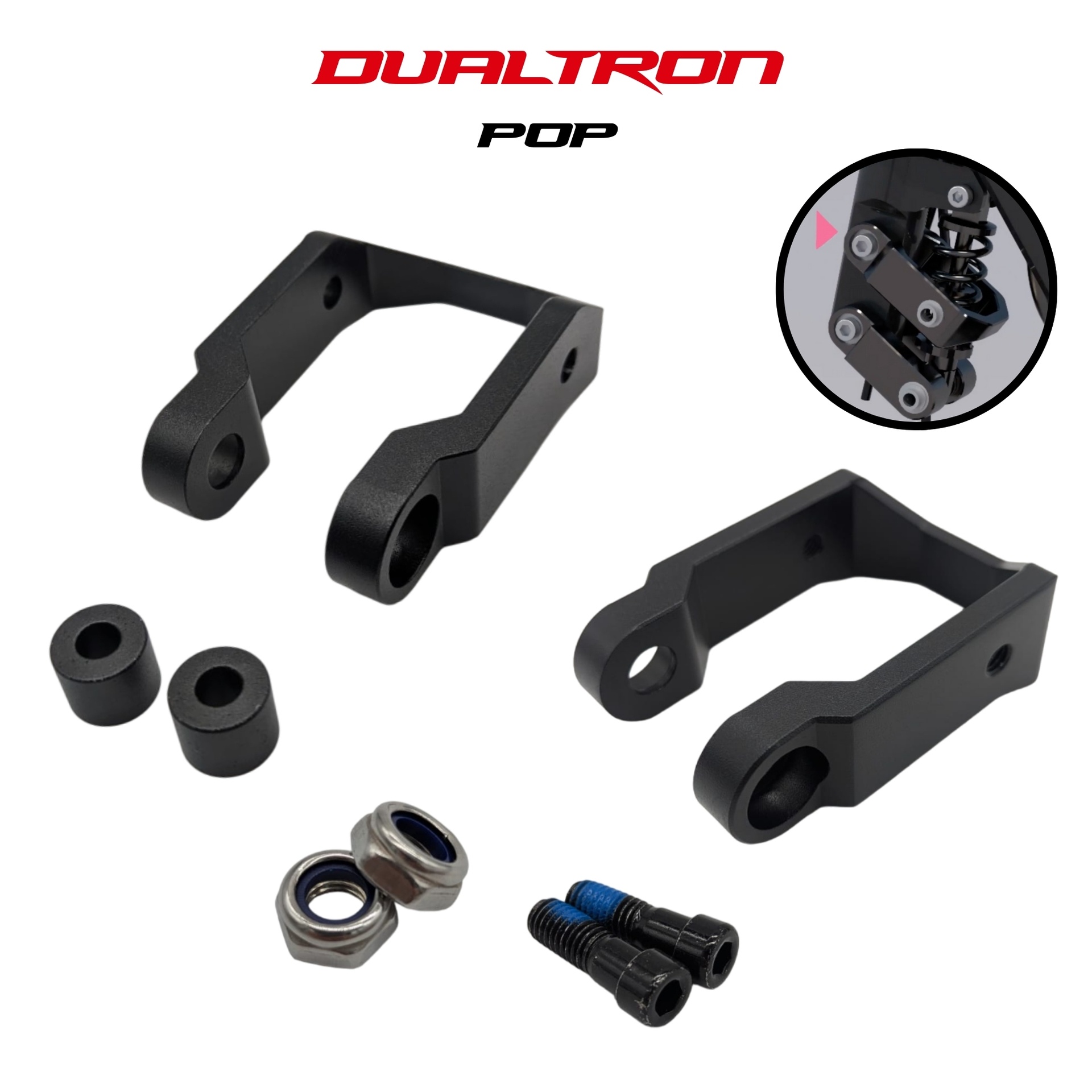 KIT FOURCHE AVANT 2024 pour Pop Double 20Ah