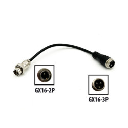 Adaptateur chargeur tous modèles (GX16 3P - GX16 2P Nami)