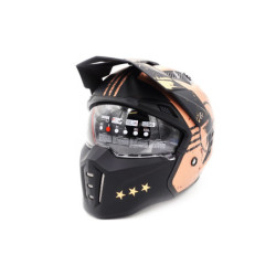 Casque street FRV Hero Gold (taille S à  XL)