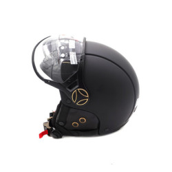 Casque JET FRV noir mat (taille XS à XXL)