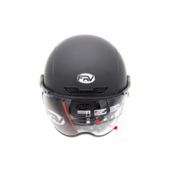 Casque JET FRV noir mat (taille XS à XXL)