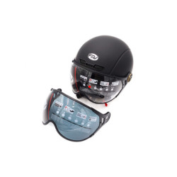 Casque JET FRV noir mat (taille XS à XXL) (L)